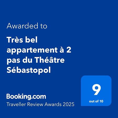 Tres Bel Appartement A 2 Pas Du Theatre Sebastopol Lilla Esterno foto